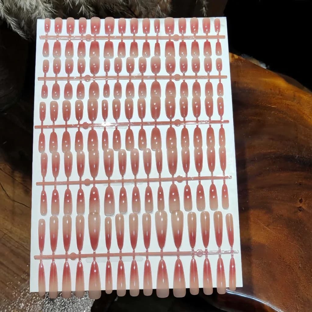 Kleebitavate küünte komplekt, lühike, keskmine, pikk, ovaalne, stilett, 30 tk