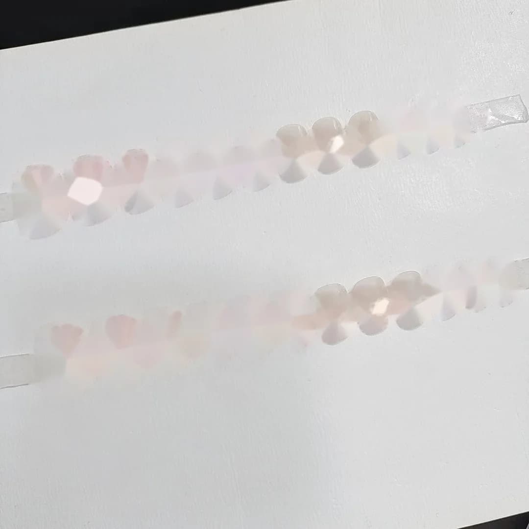 Punased kleebitavad küüned, 24 tk, lihtne ja elegantne stiil