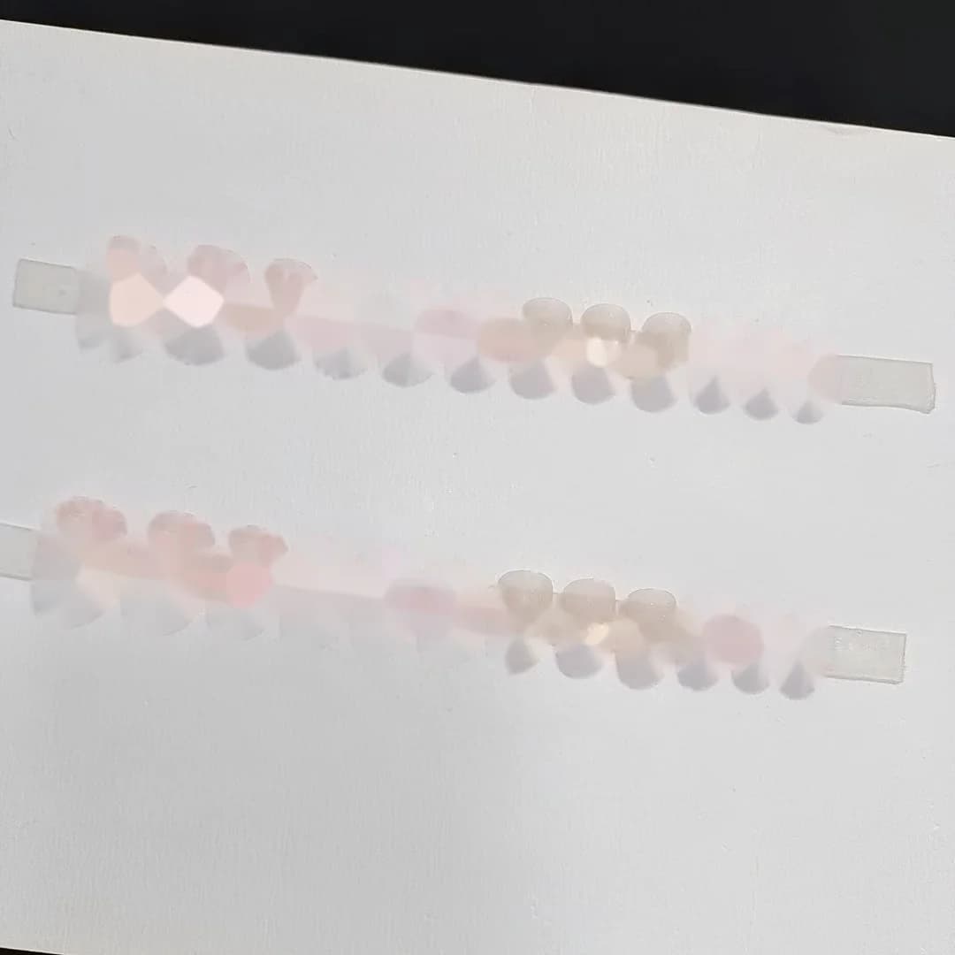Punased kleebitavad küüned, 24 tk, lihtne ja elegantne stiil